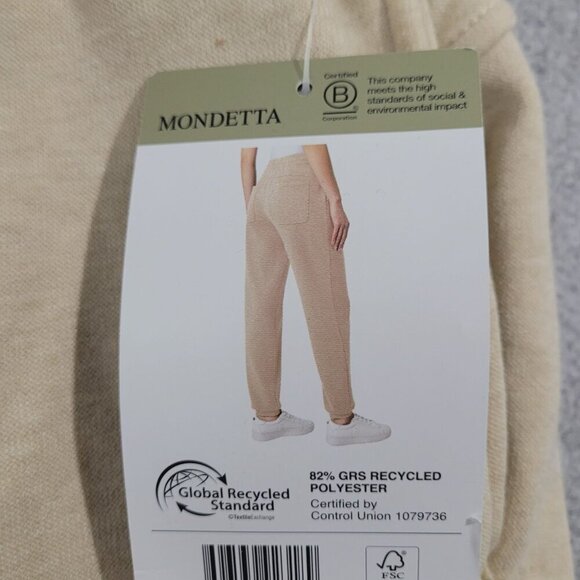 NEW Mondetta Womens M Fleece Scuba Jogger Pants - Picture 7 of 8